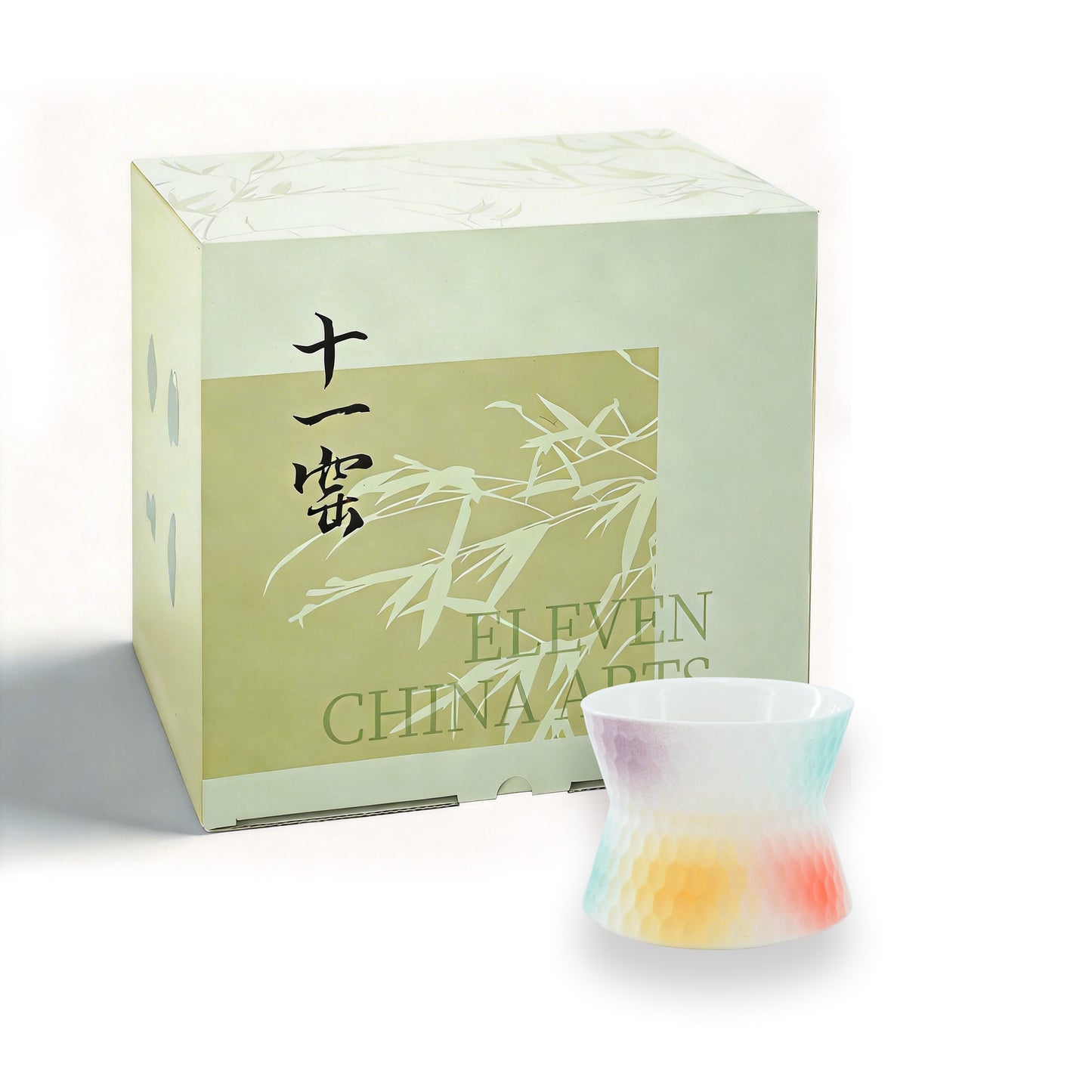 Peach Blossom Glaze Whisky Cup
