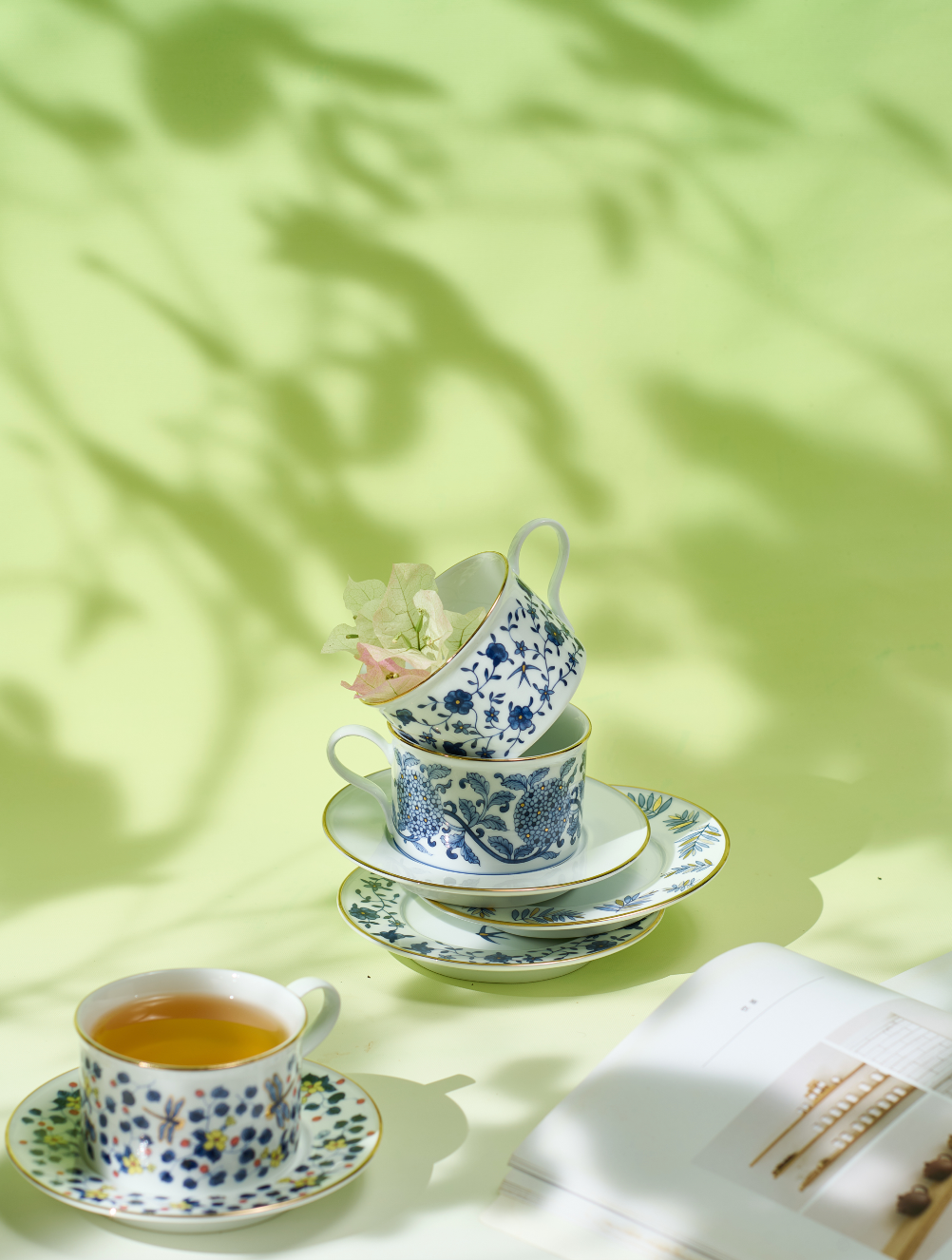 Hydrangea Coffee Cup