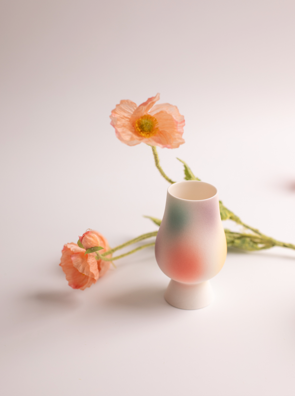 Peach Blossom Glaze Sniffer Cup