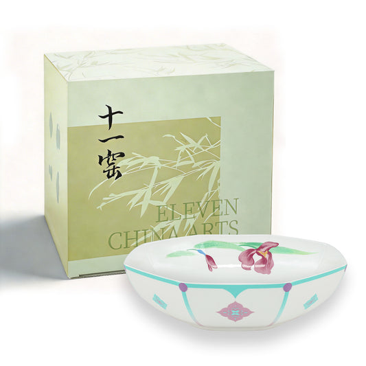 Flower of Asia 23.5cm Deep Plate