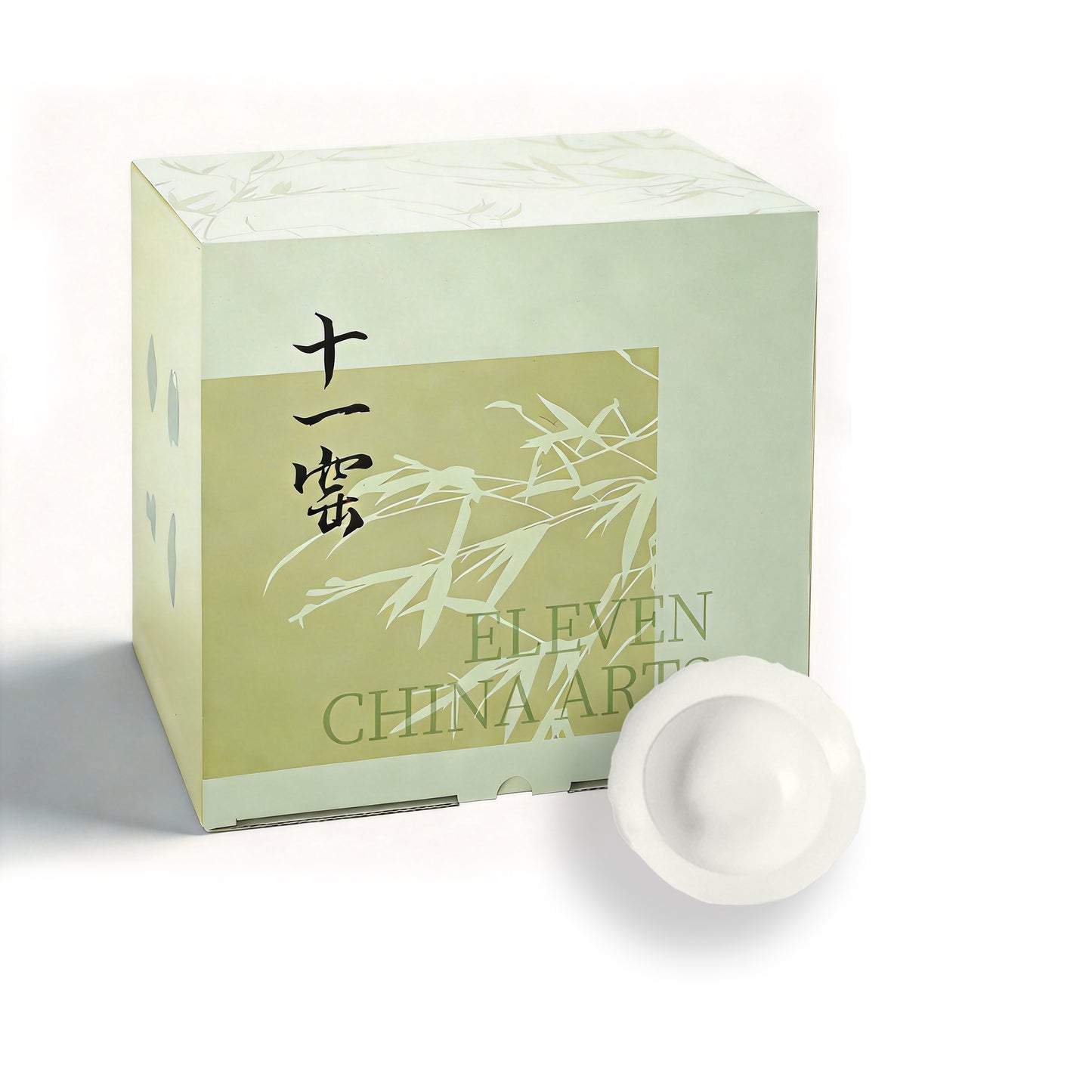 Song-Style Petal-Rim White 11.8cm Sauce Dish*4