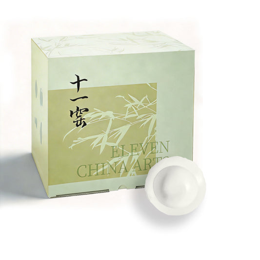 Song-Style Petal-Rim White 11.8cm Sauce Dish*4