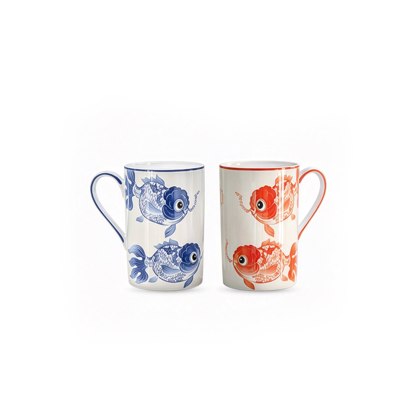 Eleven China Arts Chinese Mug Set of 2