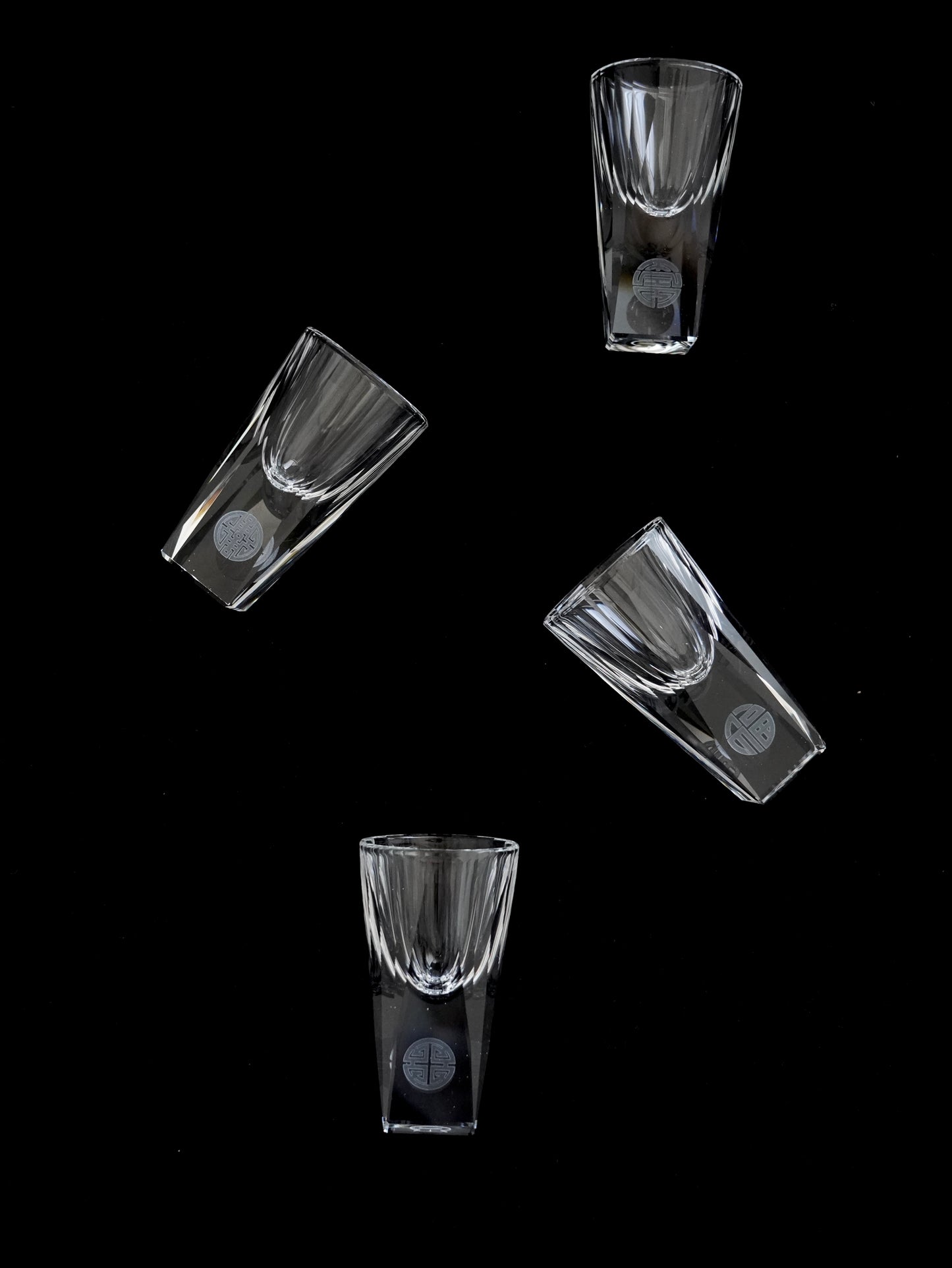 Five Fortunes Liquor Glass Set (4 Pcs)