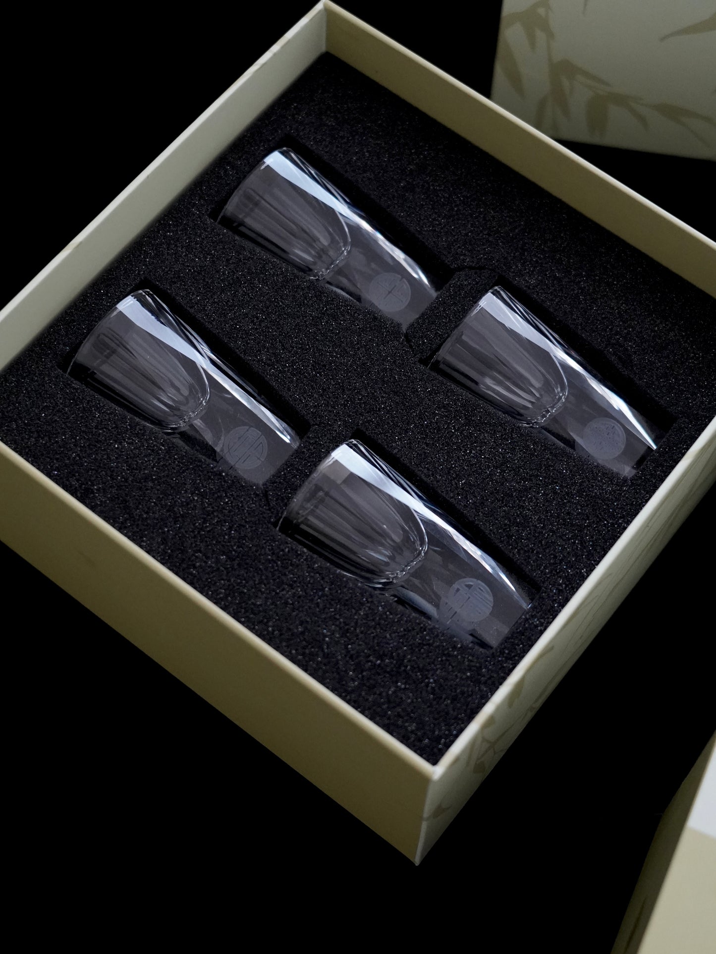 Five Fortunes Liquor Glass Set (4 Pcs)