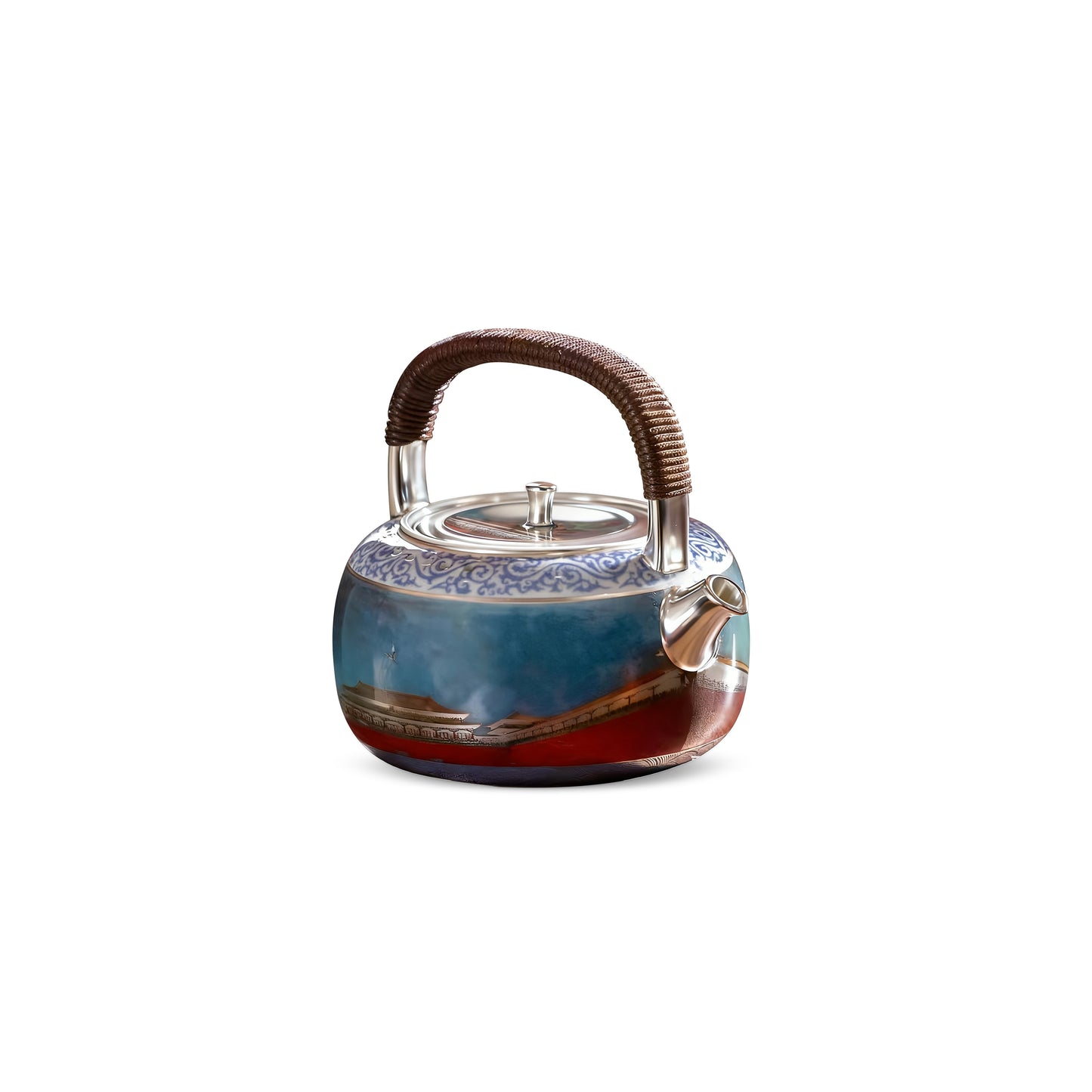 Imperial Splendor Swing 
Handle Teapot
