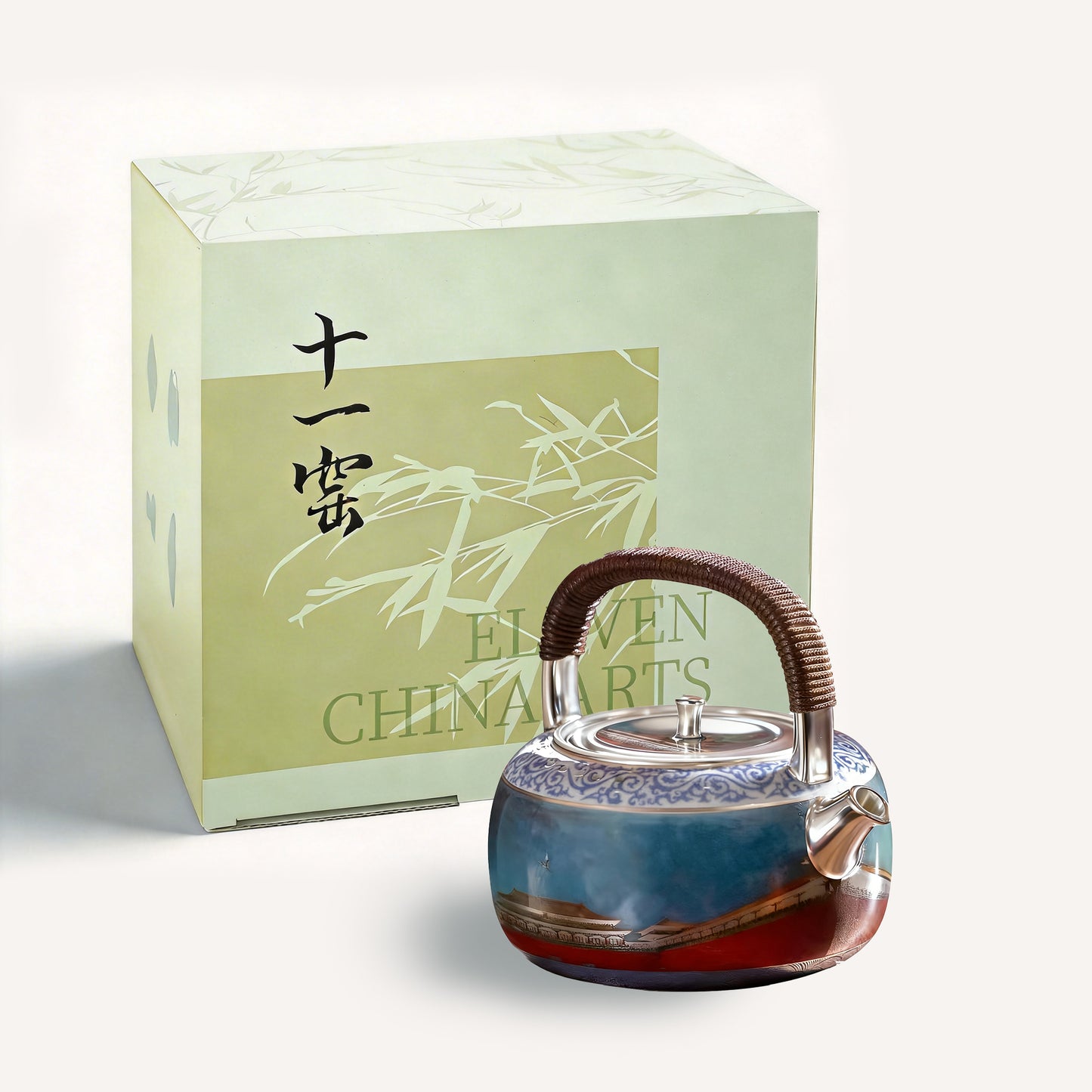 Imperial Splendor Swing 
Handle Teapot