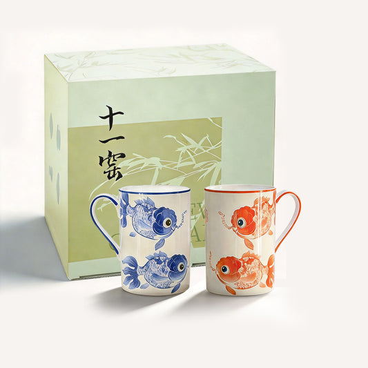 Eleven China Arts Chinese Mug Set of 2